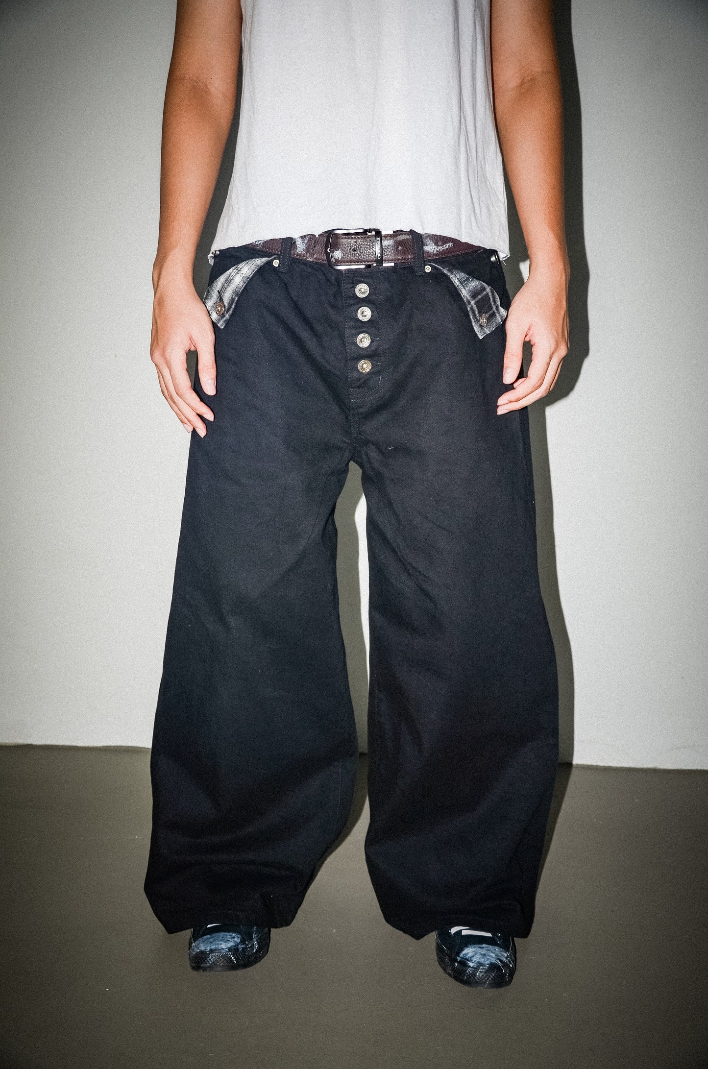Jet Black Selvedge Denim
